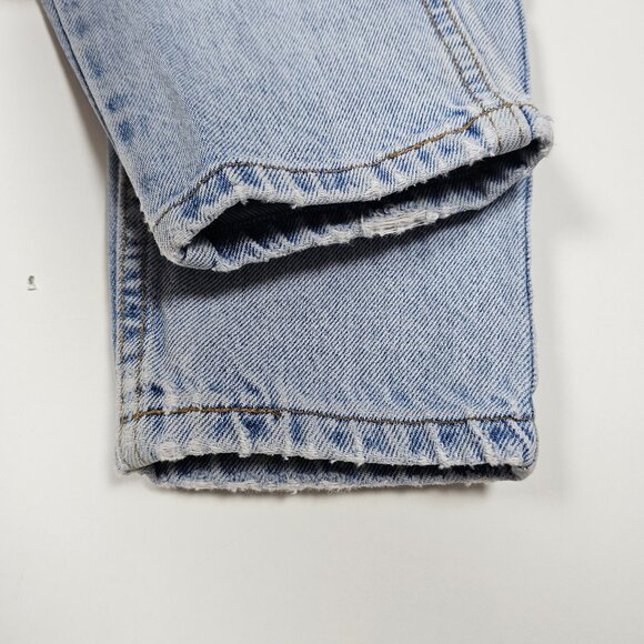 Vintage 90s Levis 550 Tapered Relaxed Fit Slim Womens Size 10 Blue Denim Jeans - Picture 6 of 13
